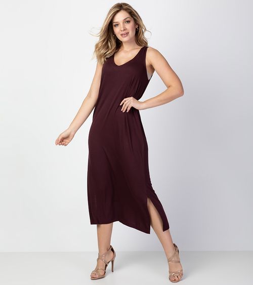 vestido midi com cardigan