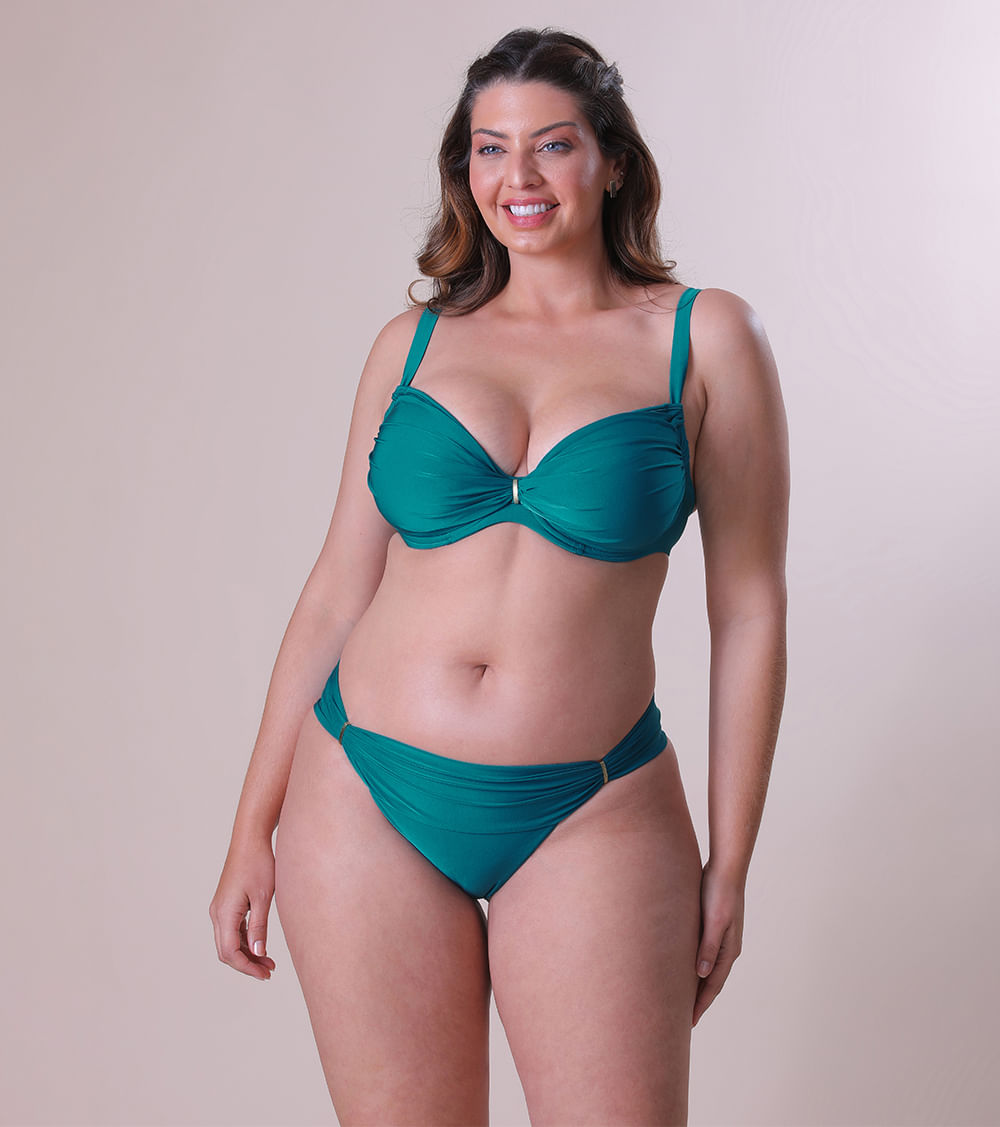 Biquíni Parte de Baixo Sides Brazilian Back 17213 - peça promocional