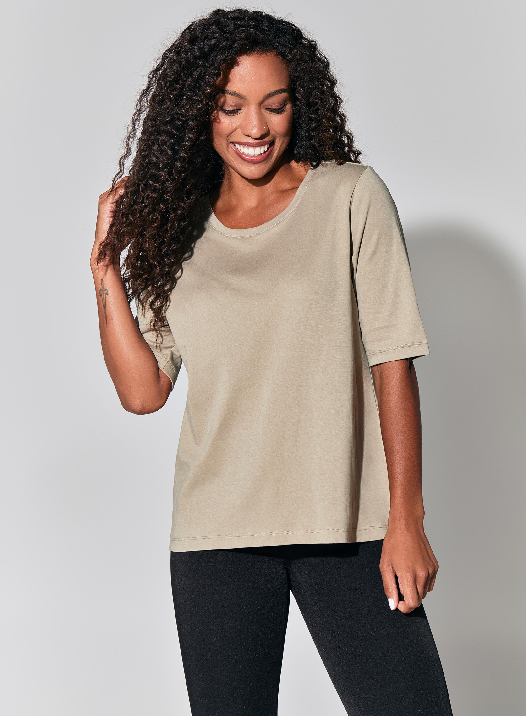 Camiseta Manga Curta Pima Interlock 21580