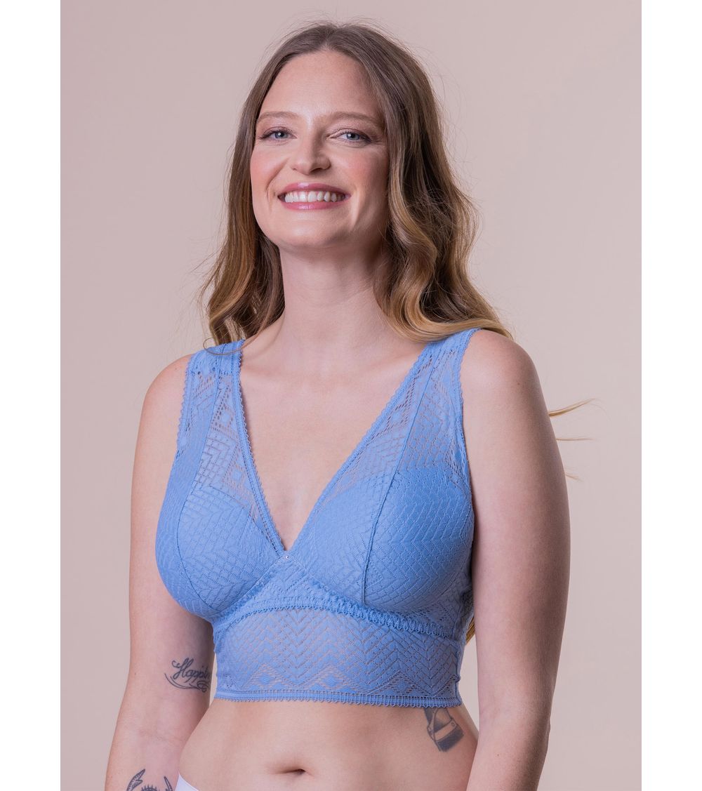 Bralette Boulevard 81142 - peça promocional Sky - 40BC