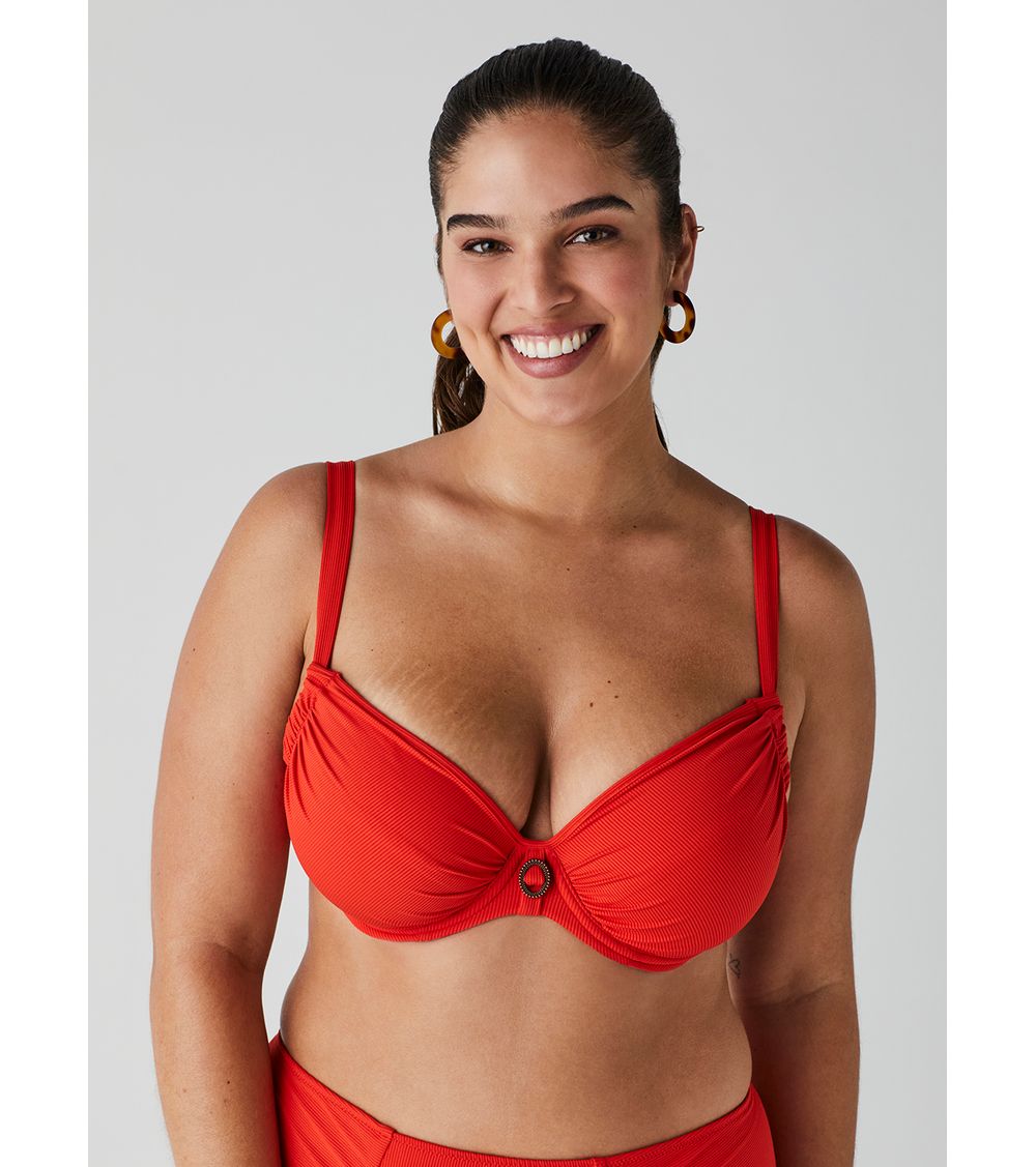 Biquíni Canelado Reducer 18708 Hibiscus 44C