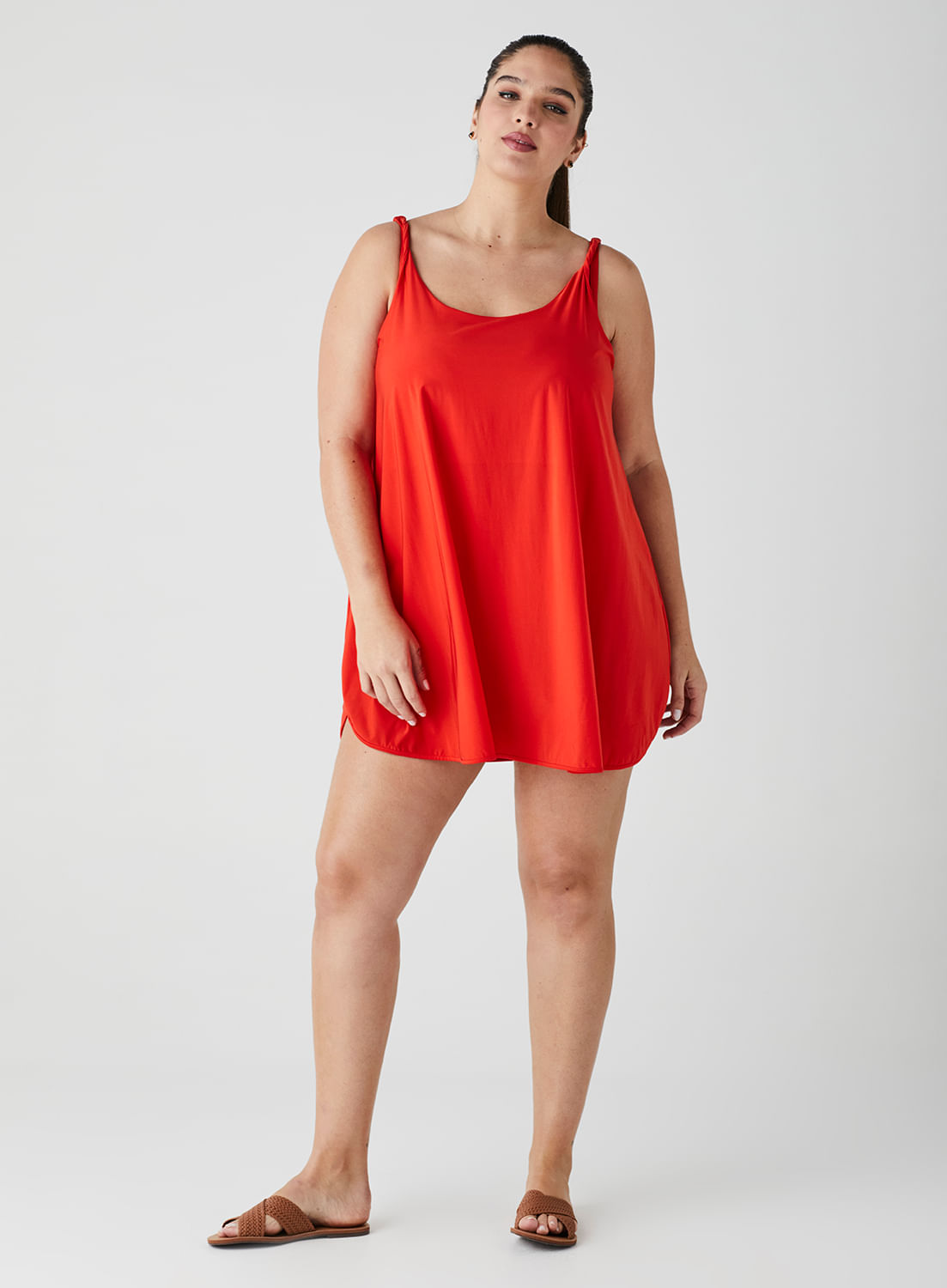 Vestido de Praia Alça Torcida 19604