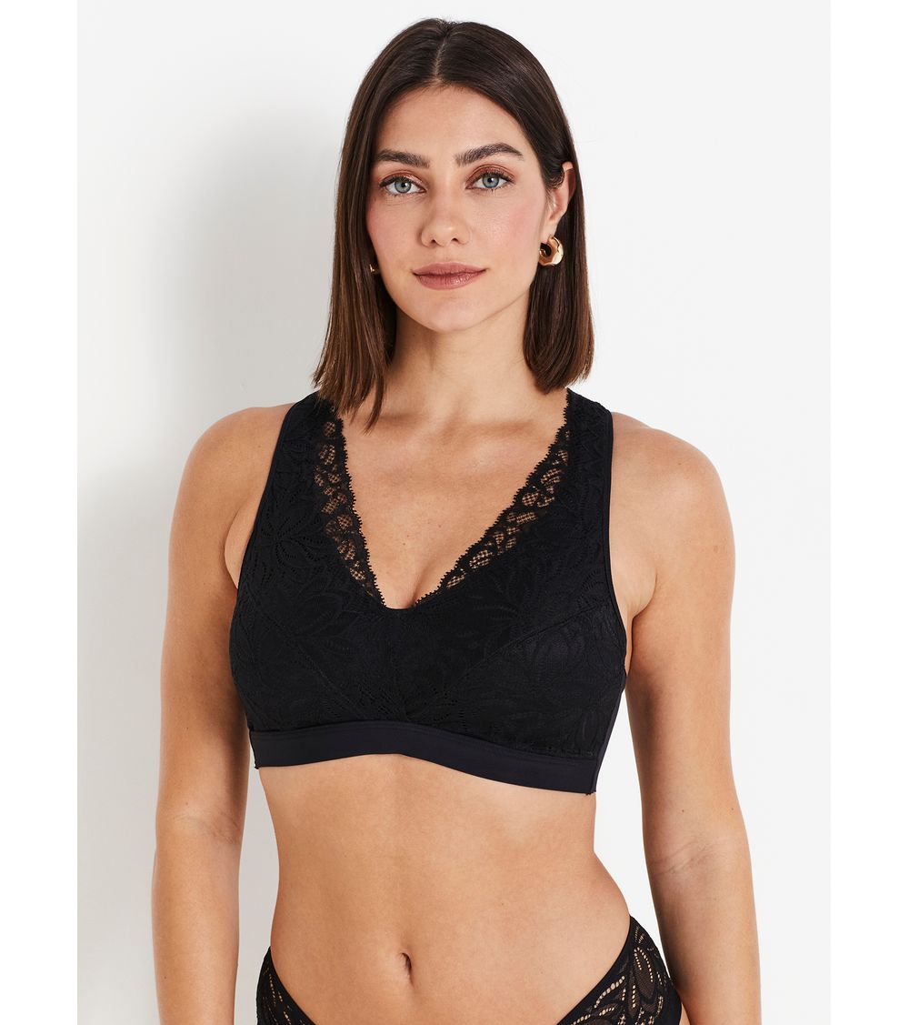Sutiã Sutop® Estruturado Confidence Estética 51573 Super Black 48BC