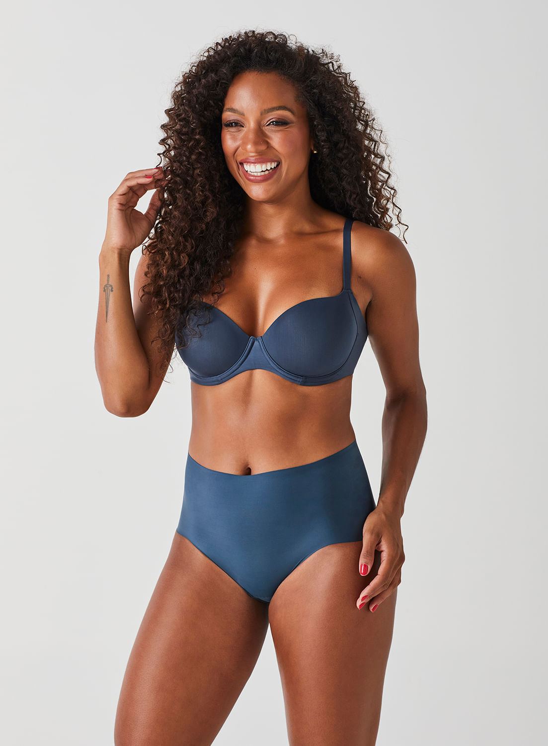 Calcinha Cintura Alta Zero Marcas 50256 - Peça Promocional