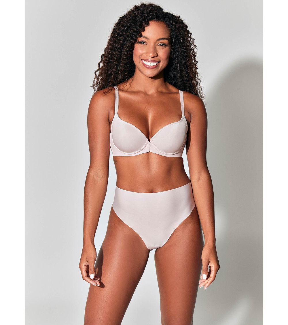 Calcinha Zero Marcas Hot Panty Fio Dental 50255 Blush P