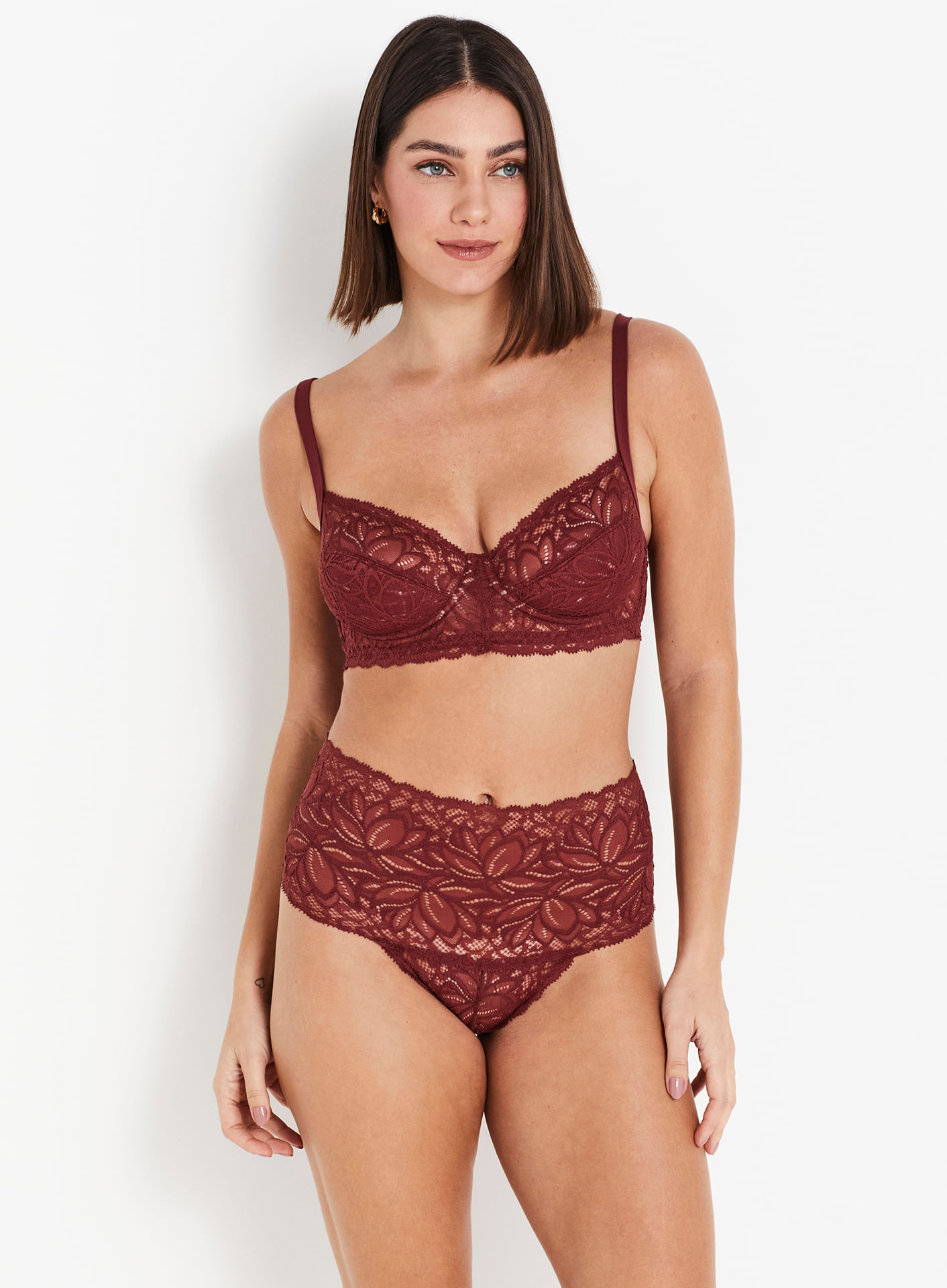 Calcinha Hot Panty Fio Dental de Renda 50874