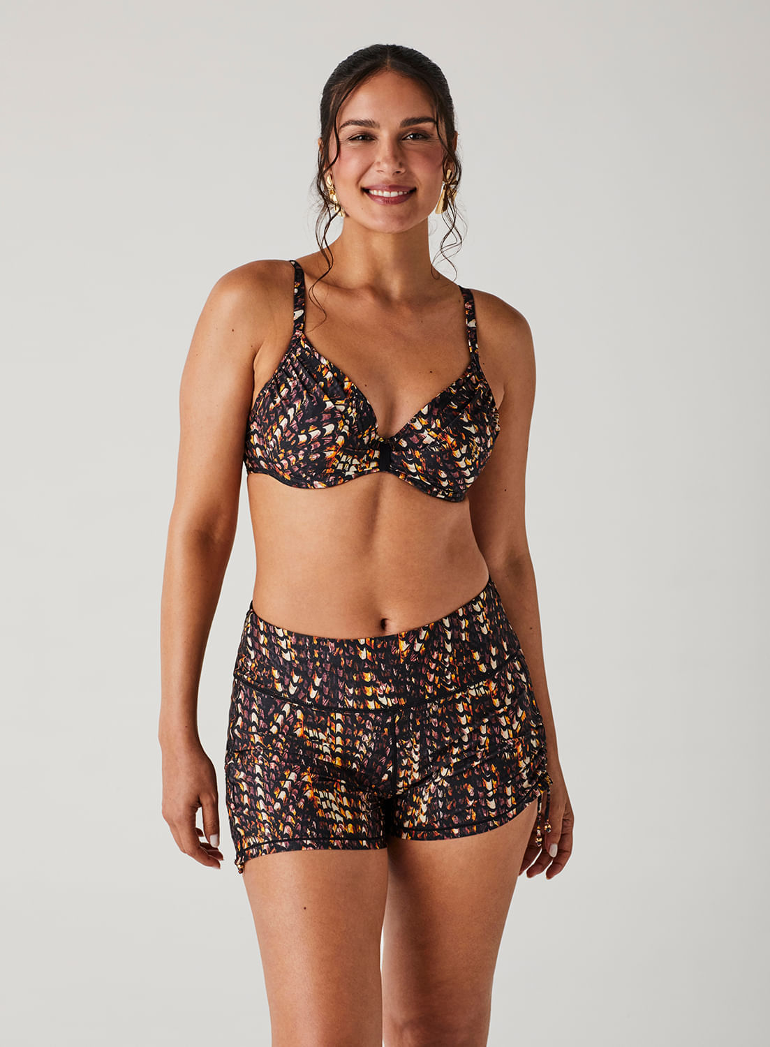 Shorts de Praia Estampado 15600 - Peça Promocional