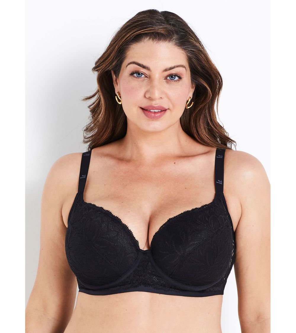 Sutiã Super Lift Bananinha Confidence Estética 57574 Super Black 42G