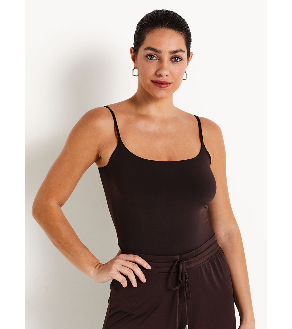 Camisete Alcinha 21370 Café GG