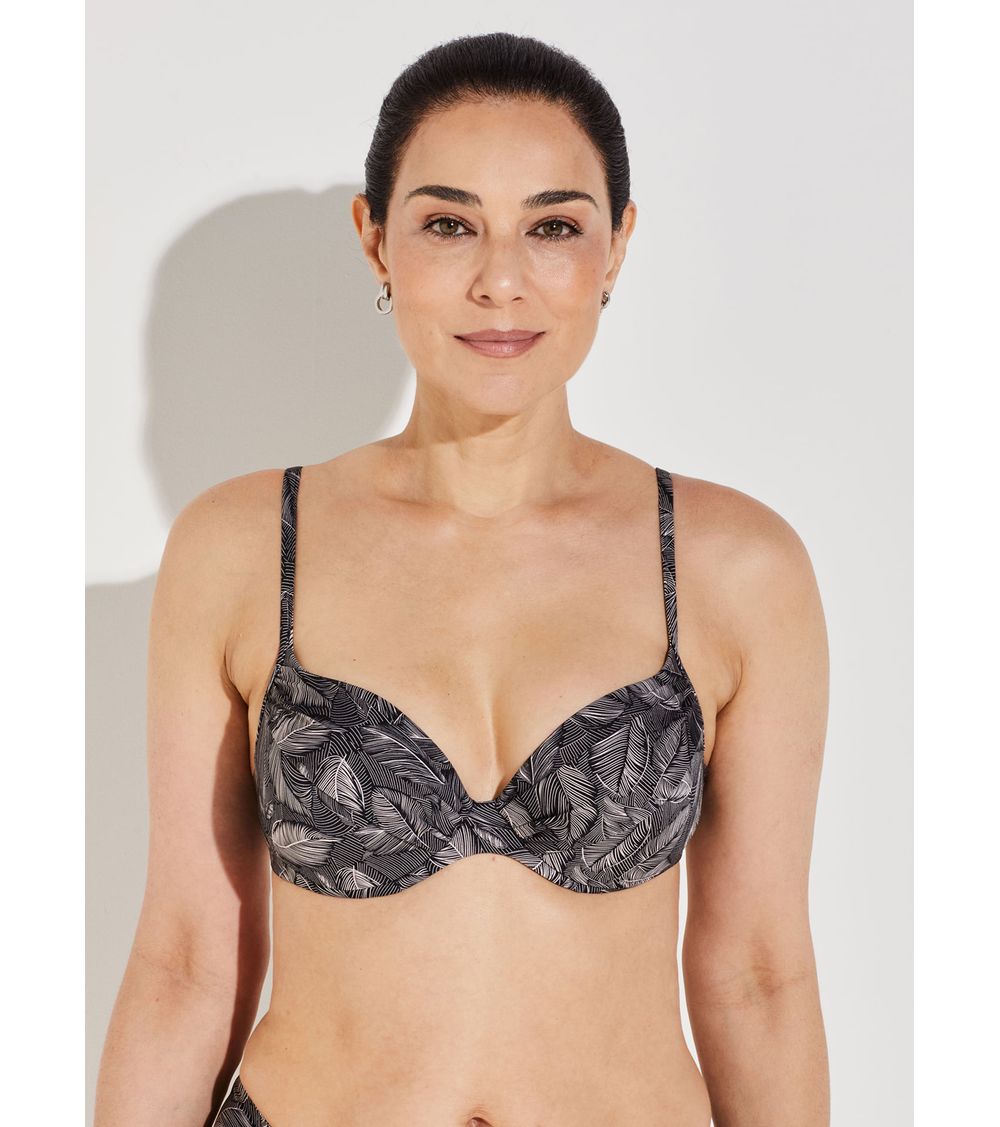 Biquíni Super Lift Estampado 15809 Dança das Folhas 44C