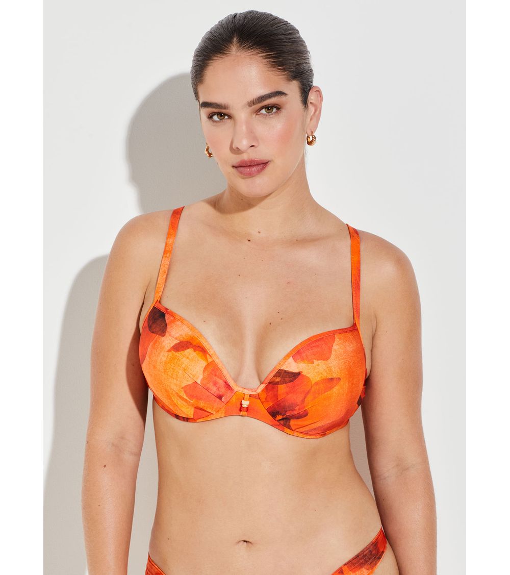 Biquíni Up Lift Estampado 15806 Melodia do Verão 44B