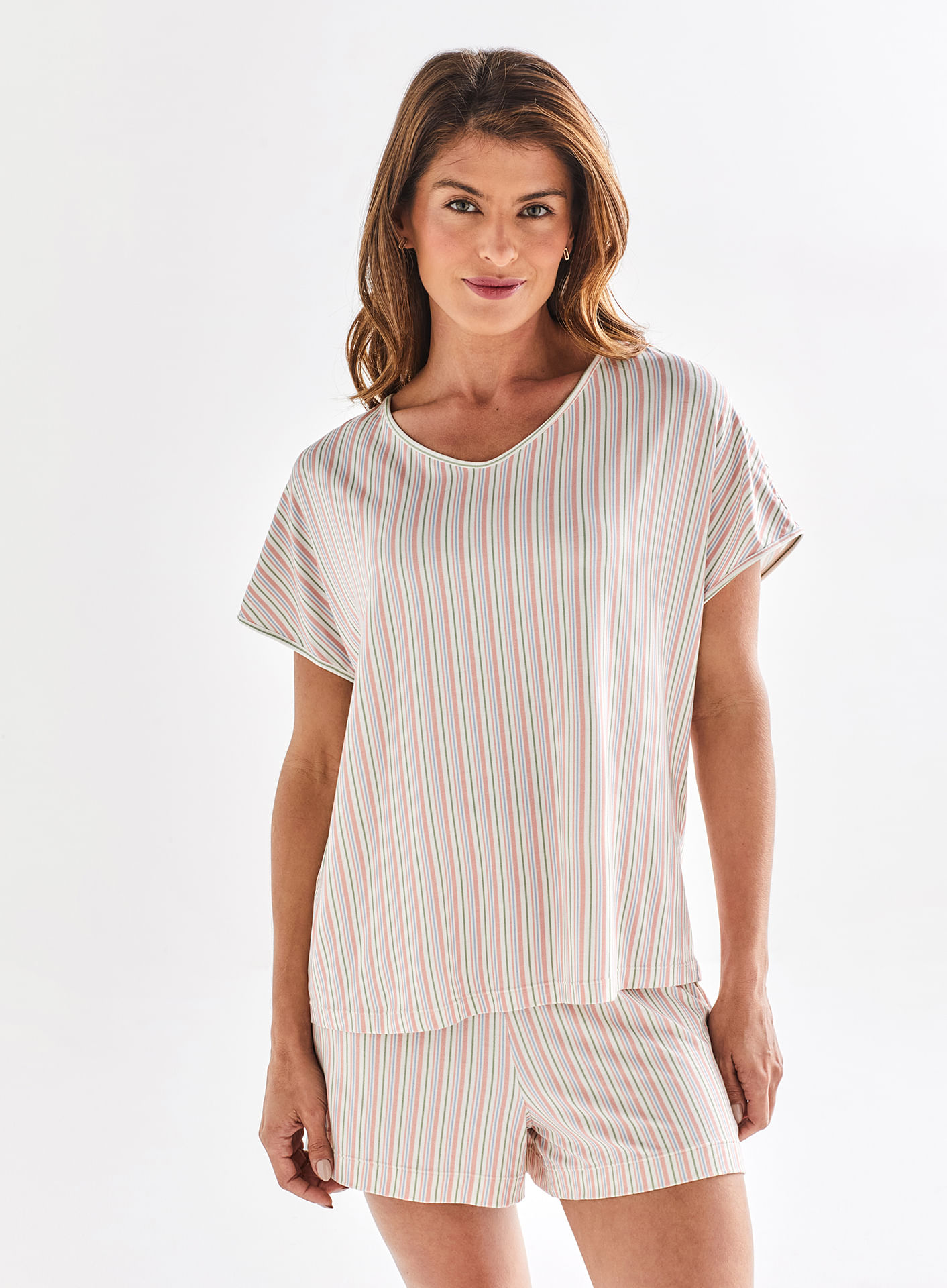 Blusa de Pijama Manga Curta 28502