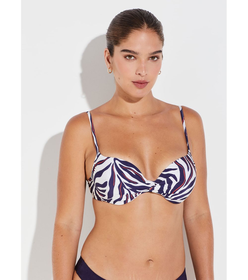 Biquini Lift de Amarrar Estampado 15808 Toque Tropical M