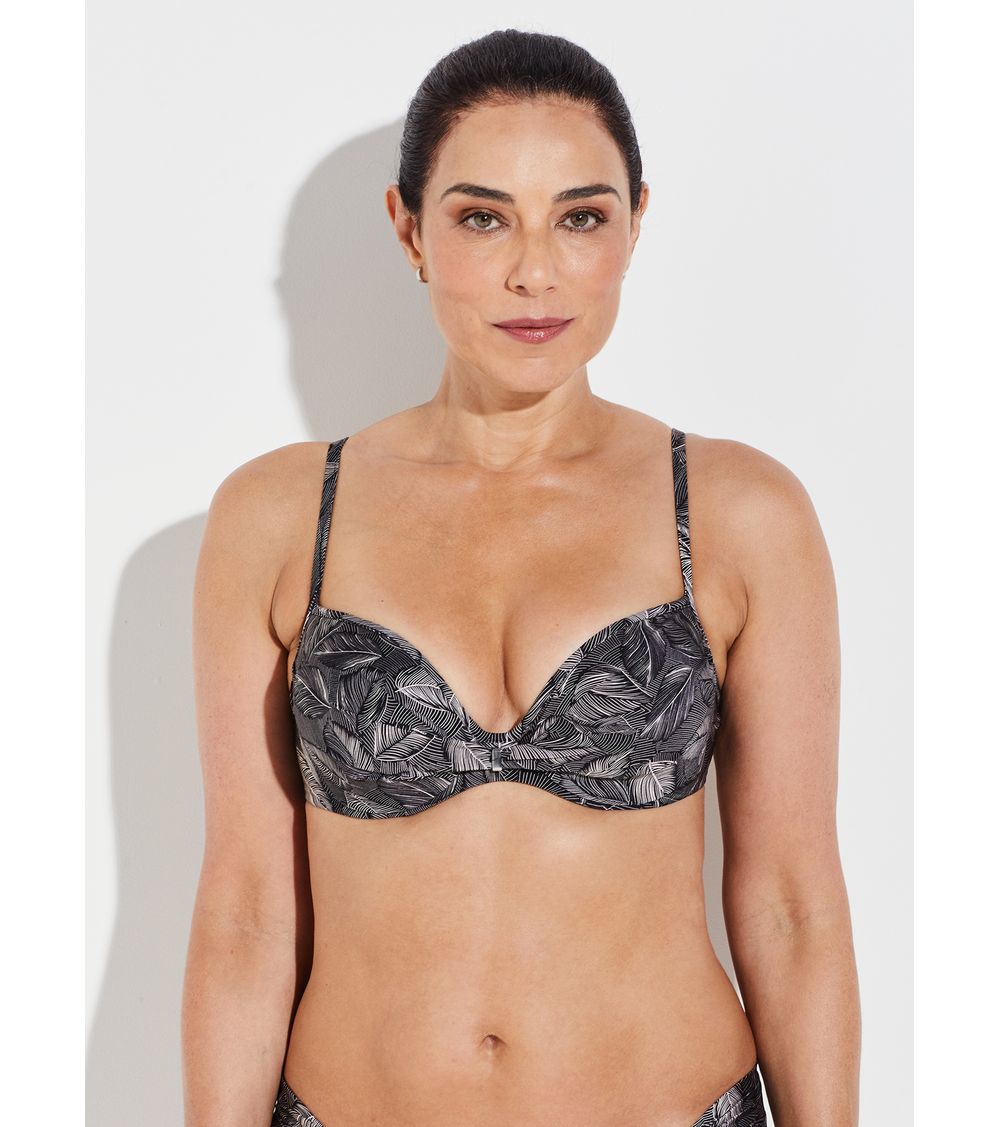 Biquíni Up Lift Estampado 15806 Dança das Folhas 44D