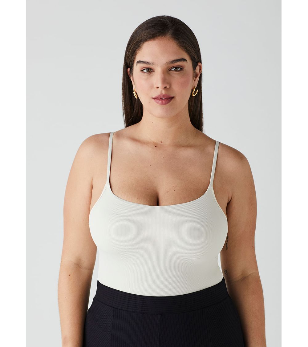Camisete Topsu® Alcinha Sport Deluxe 21421 Natural M