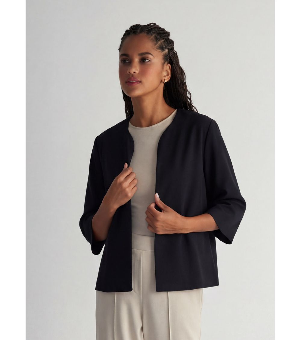 Casaqueto Interlock Luxury 21576 Super Black P